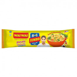 WAI WAI MASALA DELIGHT NOODLES 8 PACK JAMBO 400GM